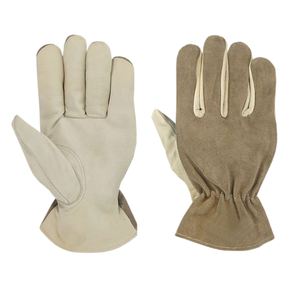 Custom Cowhide Leather Men Work Safety Gloves | Industrial Construction Driver Gloves - Image 4