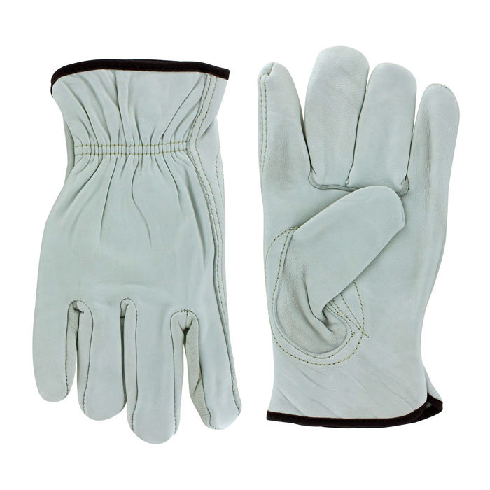 Custom Cowhide Leather Men Work Safety Gloves | Industrial Construction Driver Gloves - Image 2