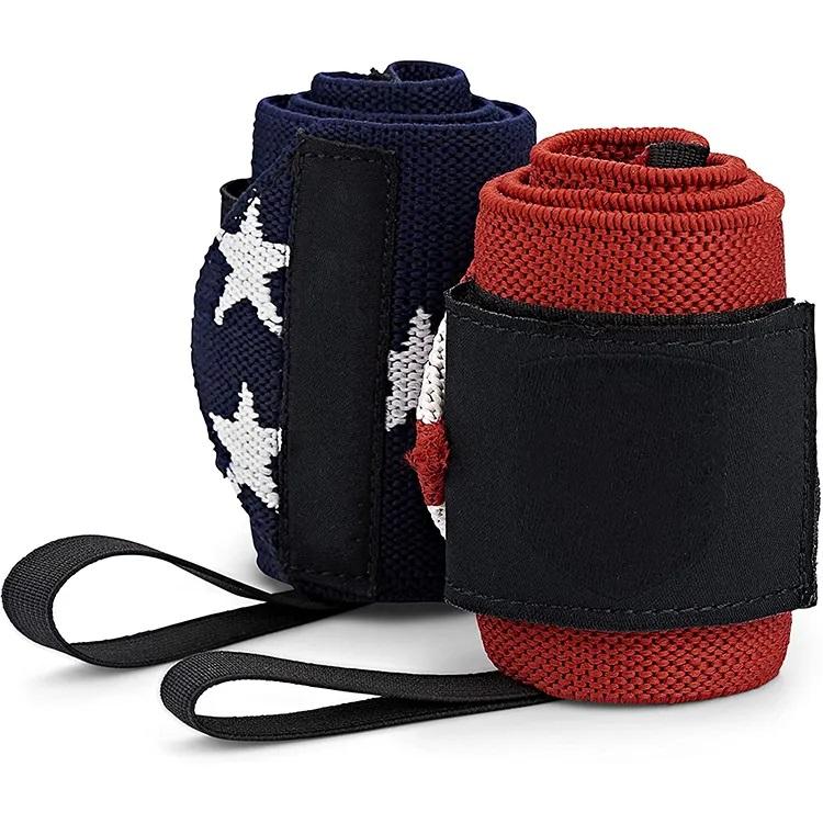Weightlifting Gym Accessories | Stiff Thick Wrist Wraps with Customized Logo Available