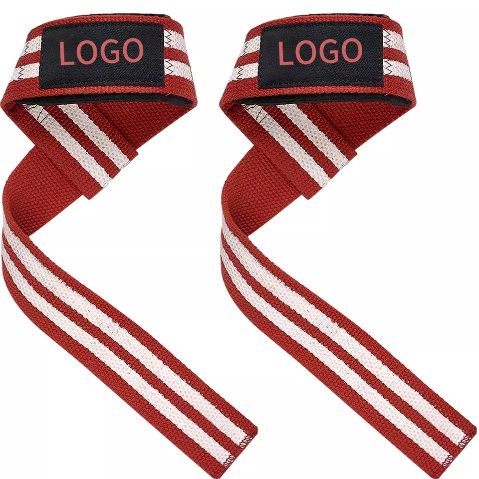 Heavy-Duty Padded Cotton Weightlifting Straps | Gym Lifting Support Straps for Men & Women