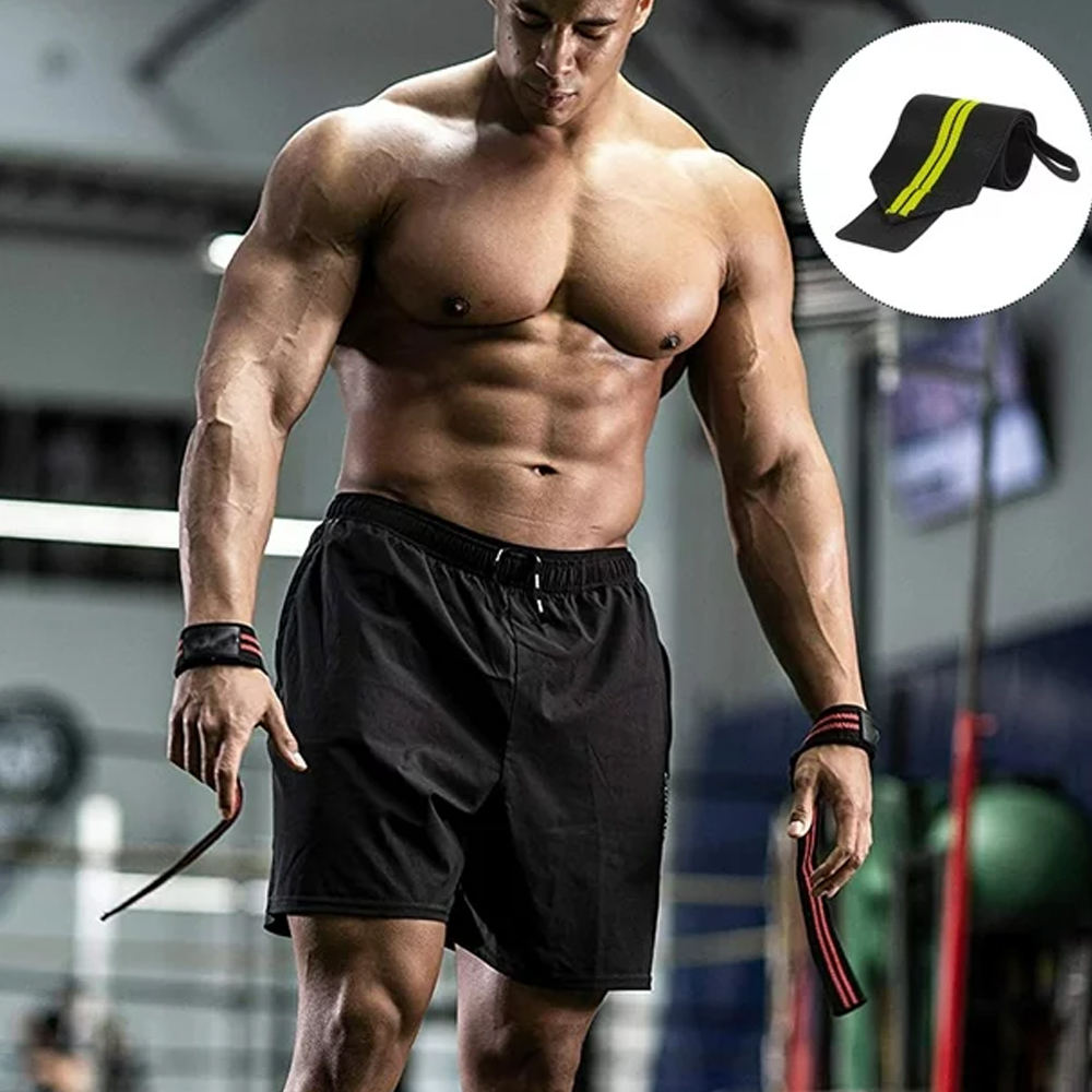 Custom Neoprene Wrist Wraps for Fitness Gym | Non-Slip Weightlifting Wrist Support with Logo - Image 6