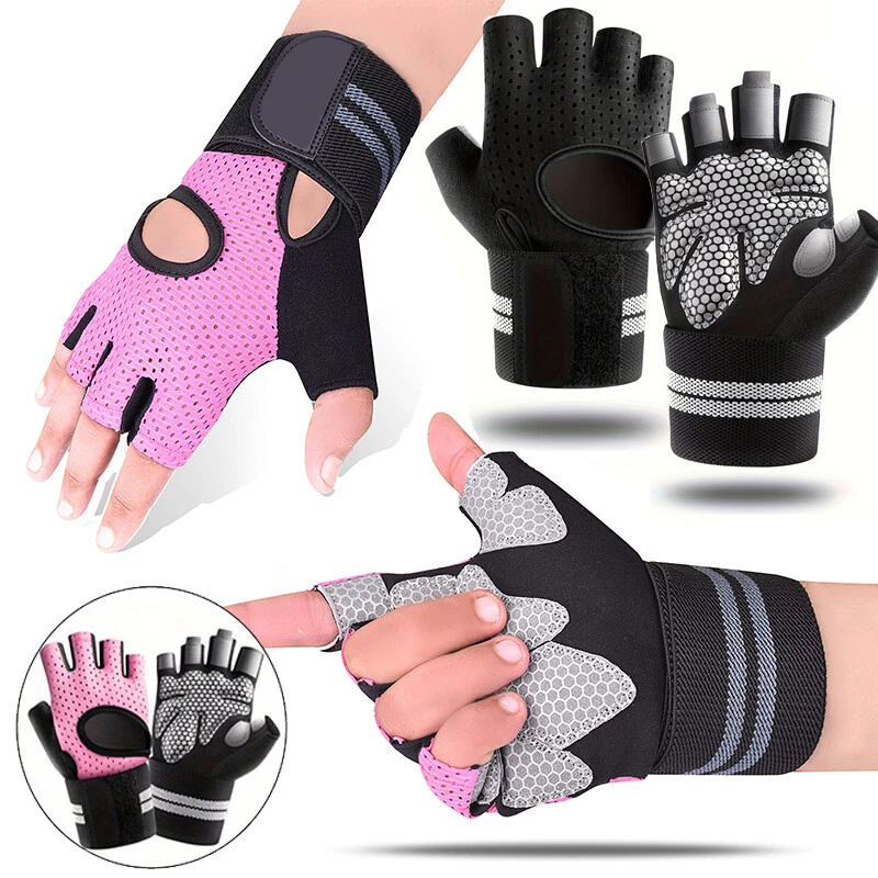 Workout Gloves with Wrist Support | Custom Fitness Weight Lifting Gym Gloves for Men & Women