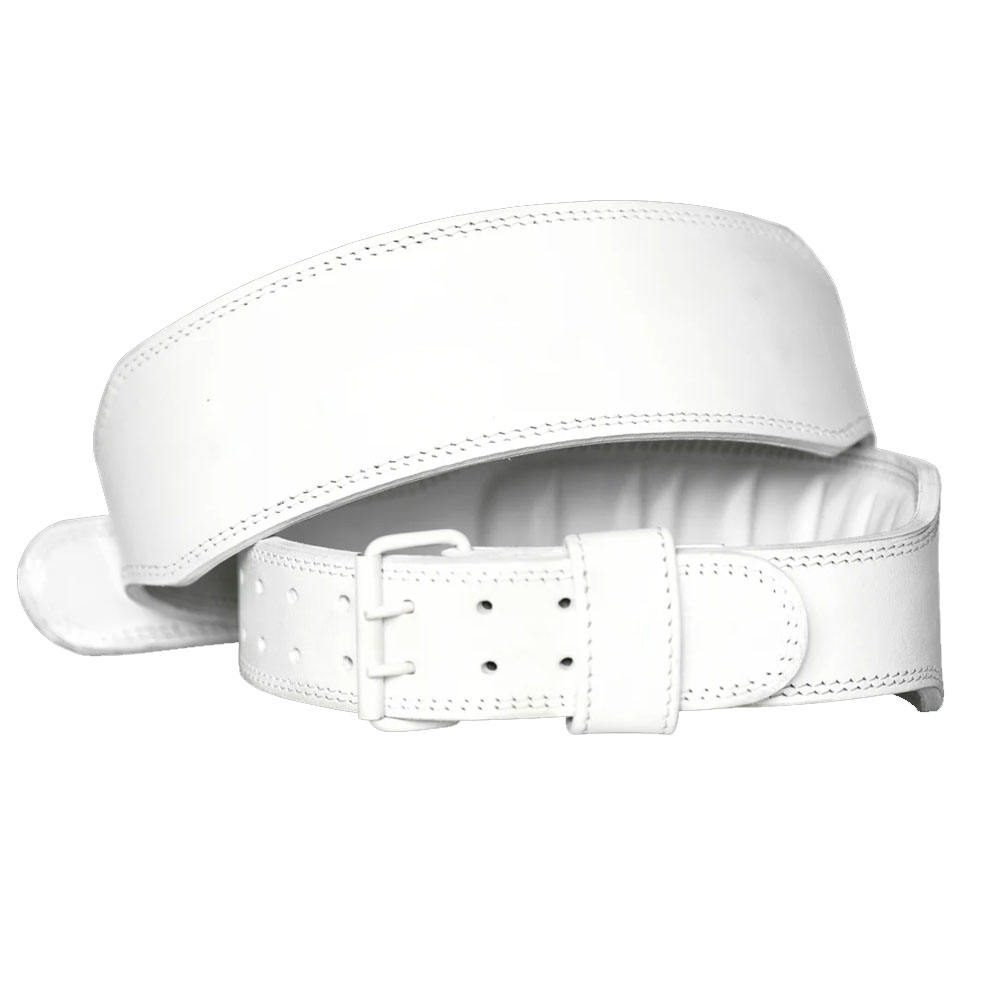 100% Genuine Leather Powerlifting Belt for Gym & Strength Training