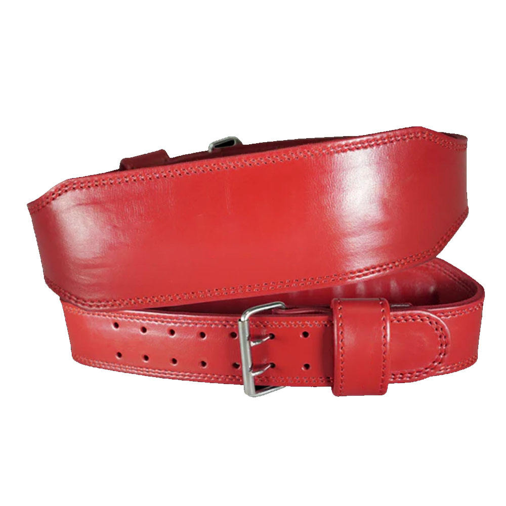 100% Genuine Leather Powerlifting Belt for Gym & Strength Training