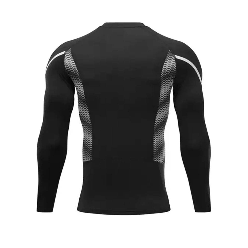 OEM Wholesale Custom Compression Sets | Lightweight Breathable Men Compression Suit - Image 3
