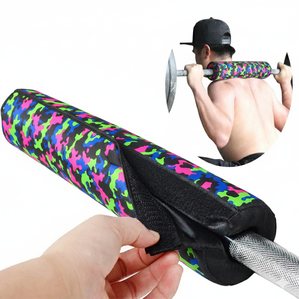 Camouflage Barbell Pad for Squats & Weightlifting Training