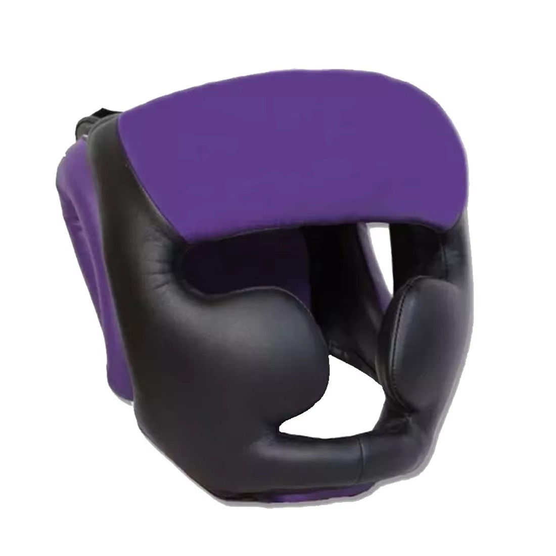 Custom Leather Boxing Head Guard for Training & Competition