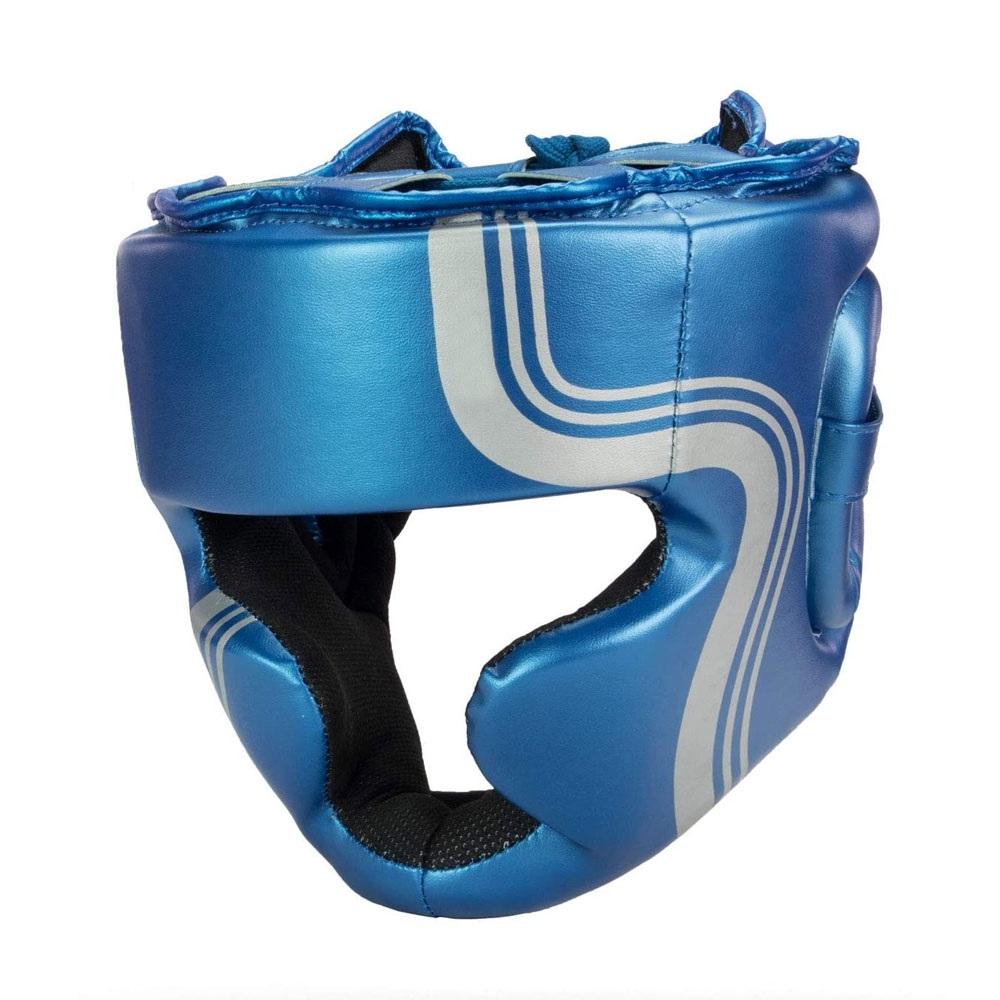 Custom Leather Boxing Head Guard for Training & Competition