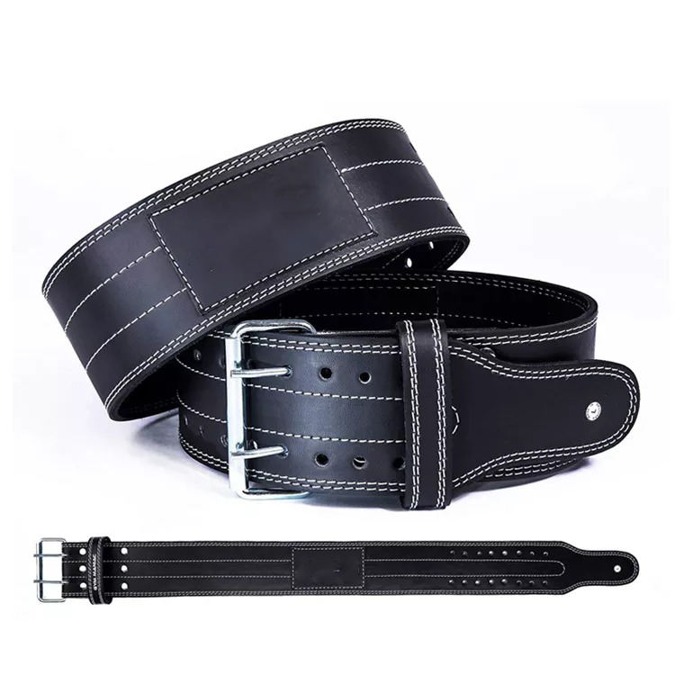 Heavy Duty Cowhide Weightlifting Belt for Powerlifting