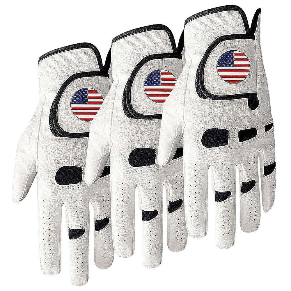 Professional Custom Golf Gloves with OEM Logo Branding