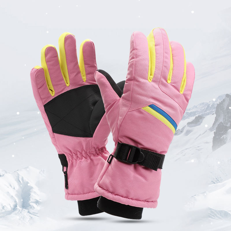 Custom Winter Snow Gloves | Waterproof Windproof Ski & Snowboarding Gloves - Image 5