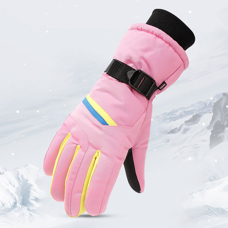 Custom Winter Snow Gloves | Waterproof Windproof Ski & Snowboarding Gloves - Image 4