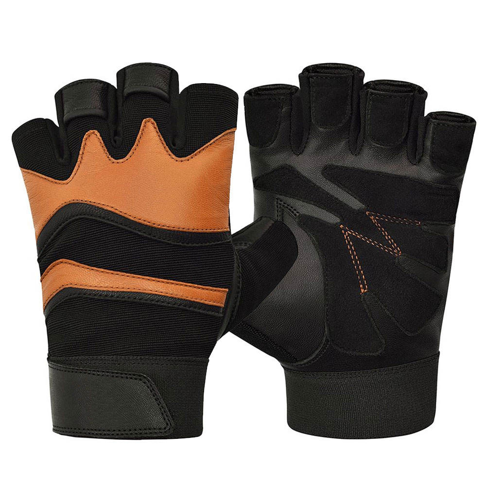 Custom Leather Weightlifting Gloves for Men & Women