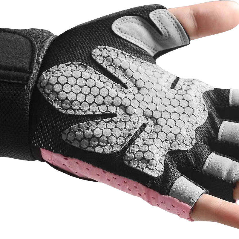 Leather Weight Lifting Gloves | Gym Workout & Fitness Training Gloves - Image 7