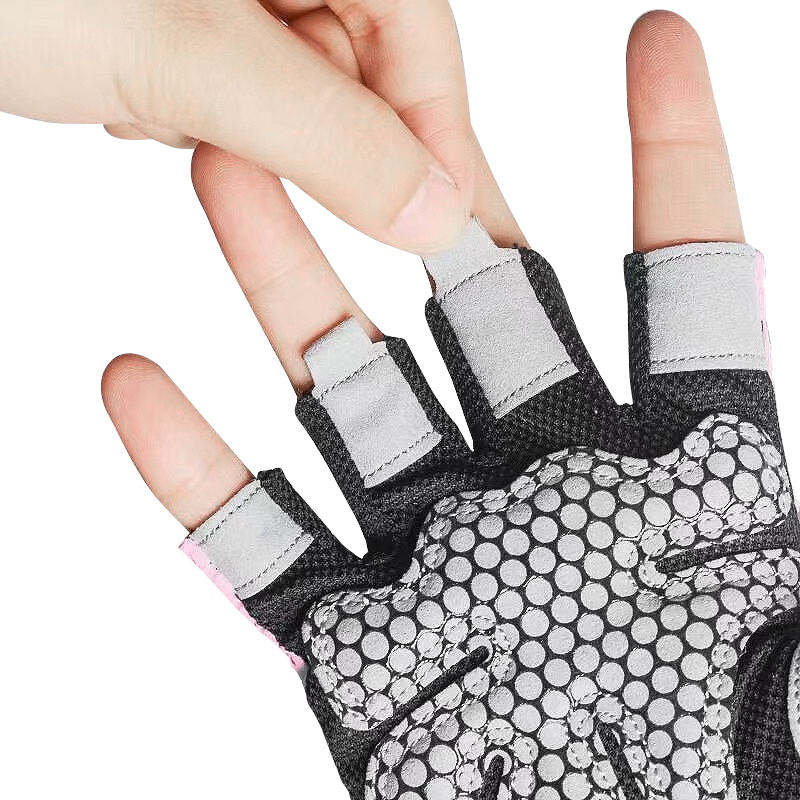 Leather Weight Lifting Gloves | Gym Workout & Fitness Training Gloves - Image 5