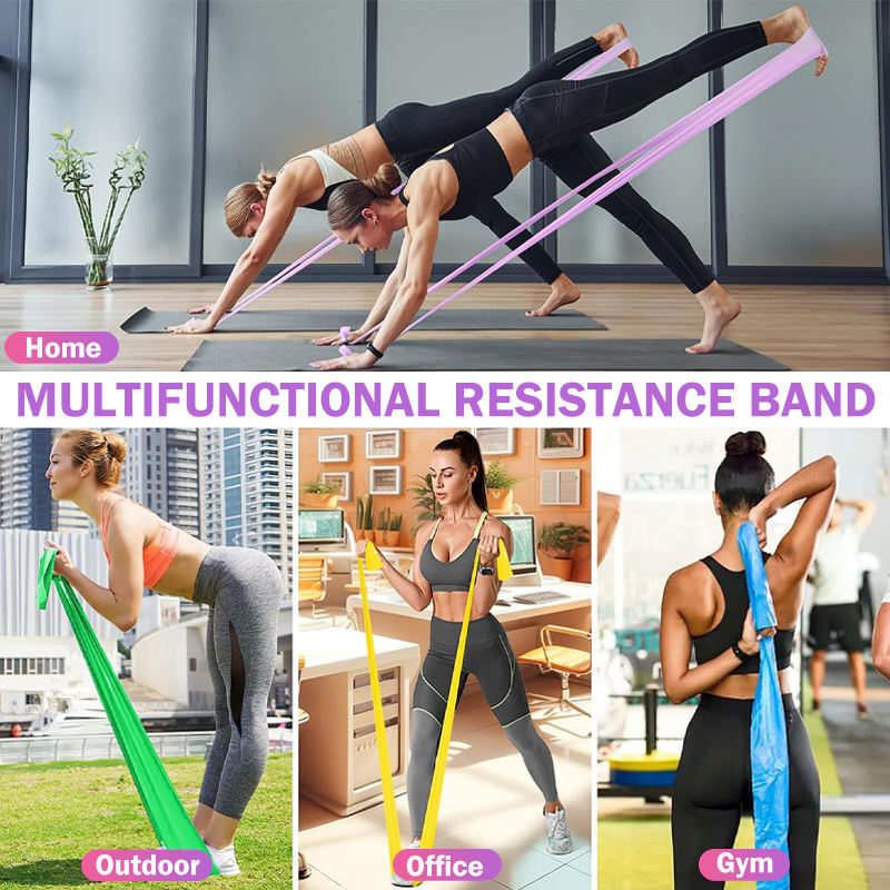 Resistance Band Set USA | Custom Logo Fitness Resistance Bands for Strength Training - Image 4