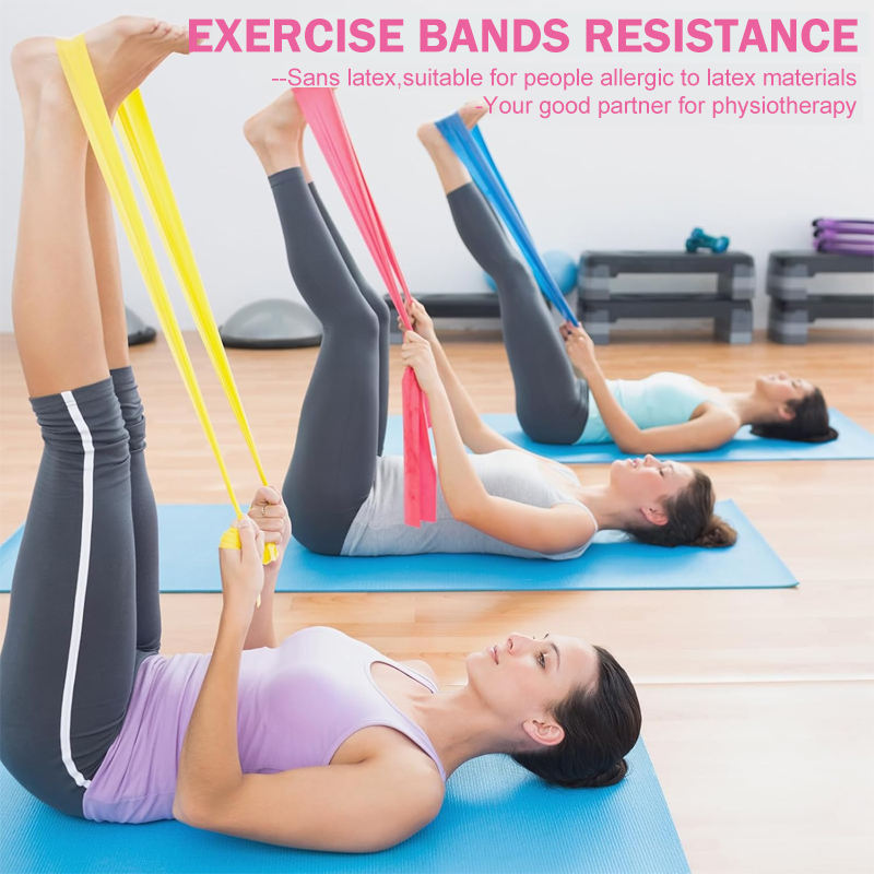 Resistance Band Set USA | Custom Logo Fitness Resistance Bands for Strength Training - Image 2