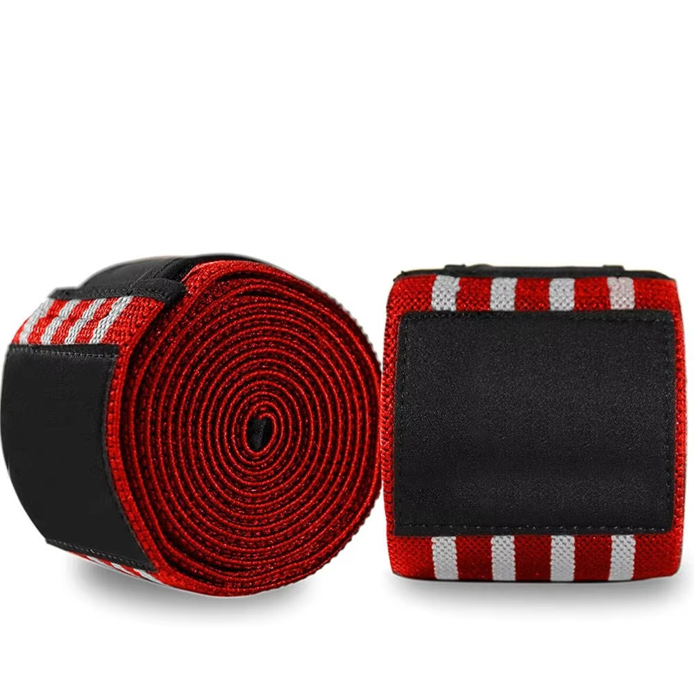 Weight Lifting Knee Wraps USA | Adjustable Compression Knee Support for Gym Training - Image 7
