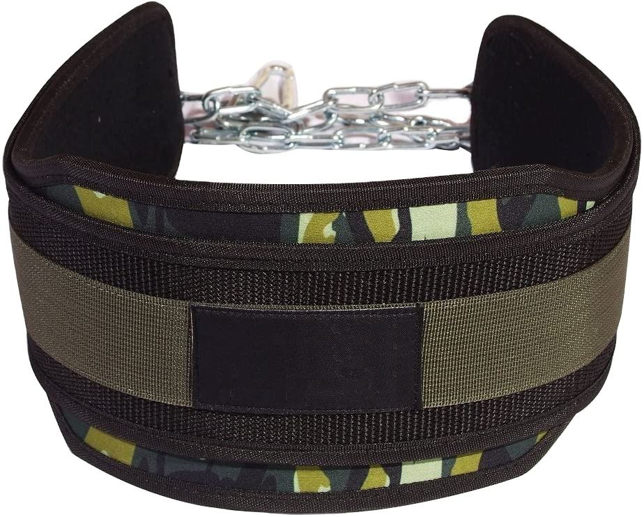 Heavy Duty Neoprene Weightlifting Dip Belt for Pull-Ups & Dips