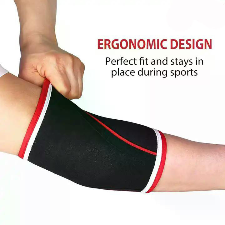 Weightlifting Elbow Sleeves USA | Reinforced Compression Support for Strength Training - Image 5