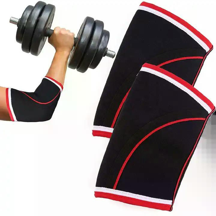 Weightlifting Elbow Sleeves USA | Reinforced Compression Support for Strength Training - Image 4