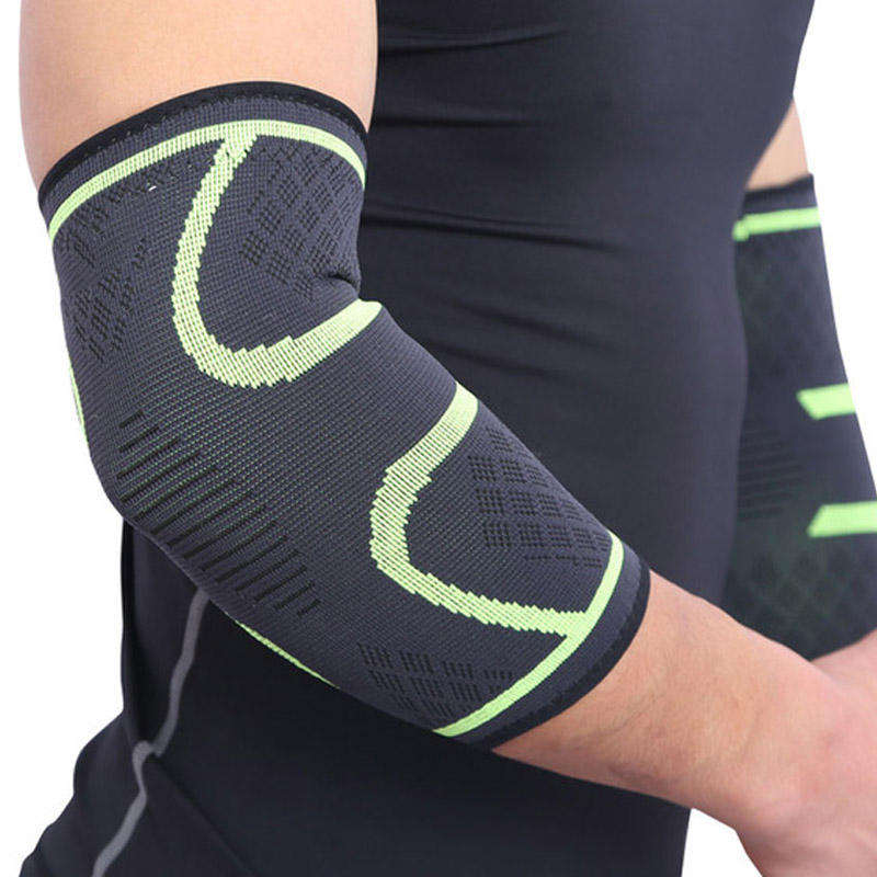 Reinforced Weightlifting Elbow Sleeves for Strength Training