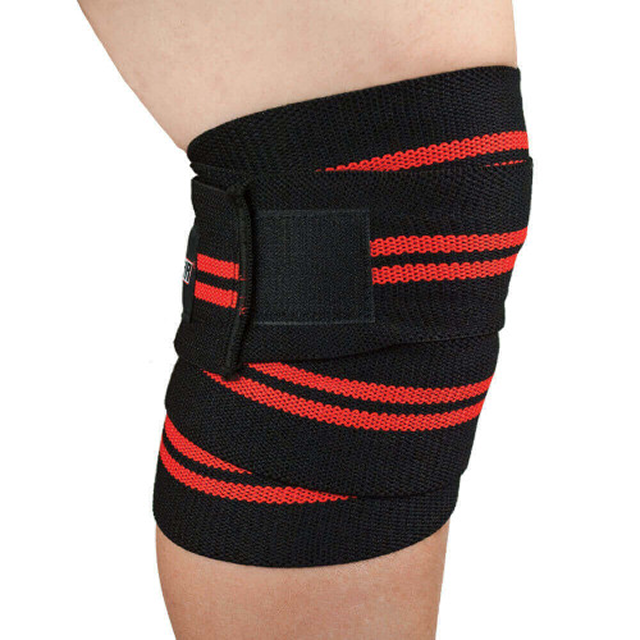 Heavy Duty Weightlifting Knee Wraps for Powerlifting & Gym Training