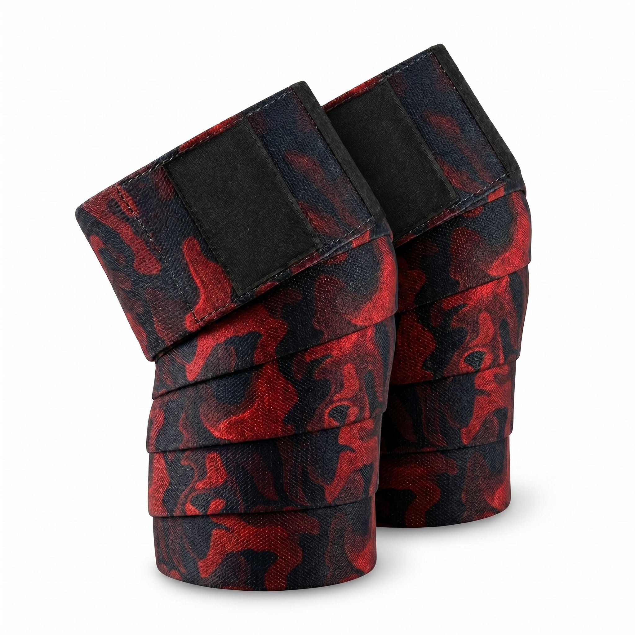 Heavy Duty Weightlifting Knee Wraps for Powerlifting & Gym Training