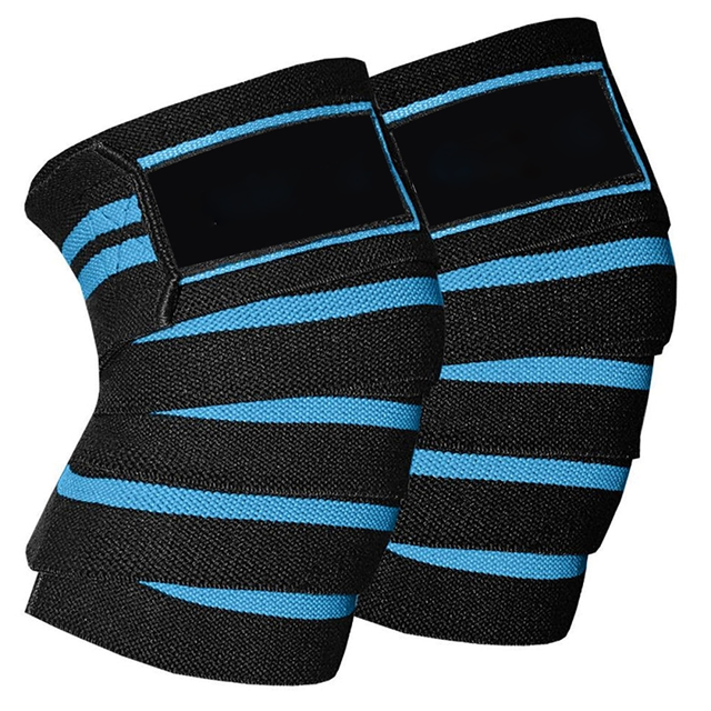 Weightlifting Knee Wraps USA | Heavy Duty Compression Knee Support for Gym Training - Image 4
