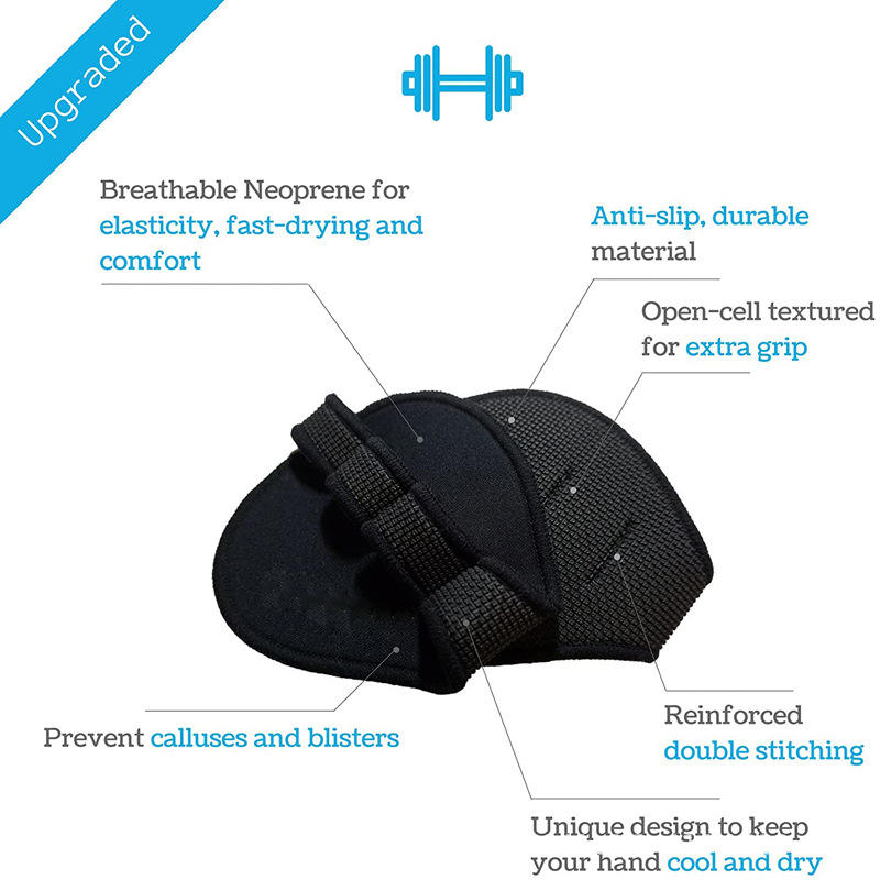 Workout Grip Pads USA | Custom Neoprene Hand Grip Pads for Weightlifting & Gym Training - Image 3